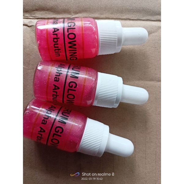 SERUM GLOWING PLUS ALPHA ARBUTIN  PUTIH PERMANEN