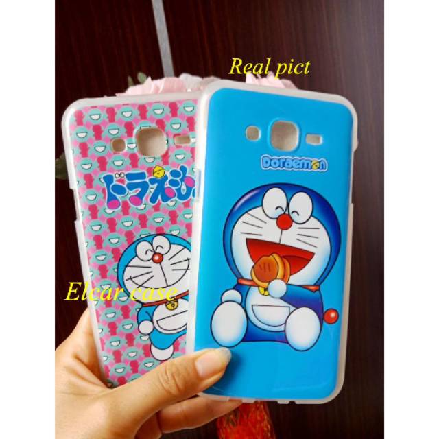 silikon soft case doraemon samsung j7 core sarung hp motif doraemon samsung galaxy j7 core j7core