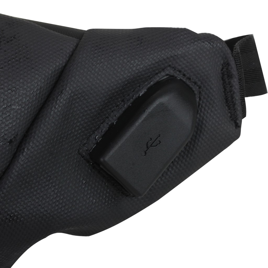 Waistbag USB Waterproof Pushop Black Phantom