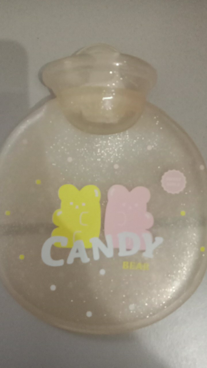 Rumauma Transparant Warmer Bag Glitter Candy - Kantong Penghangat Lucu