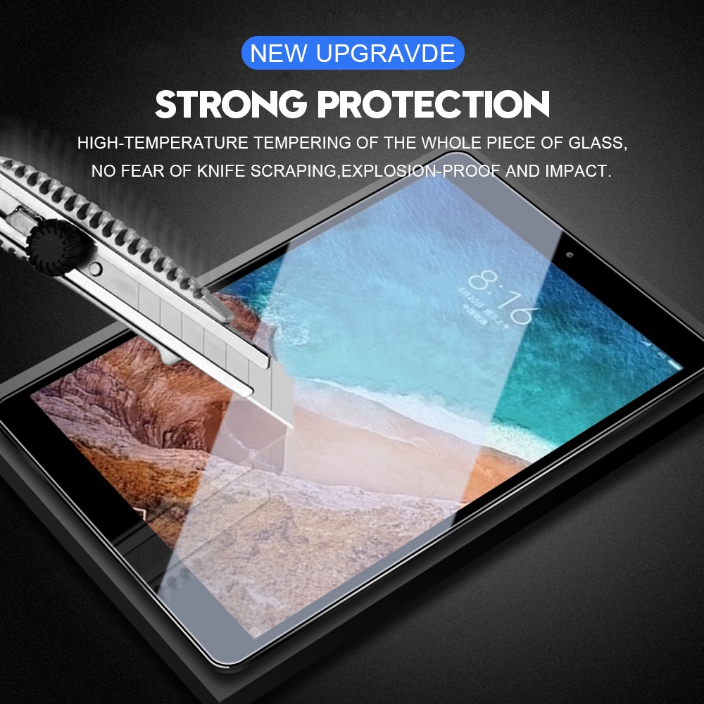 Pelindung Layar Tempered Glass 9h Anti Gores Untuk Huawei MediaPad T1 T2 T3 T5 M2 M3 M5 M6 Lite 7.0 8.0 8.4 10.1 10.8 Pro