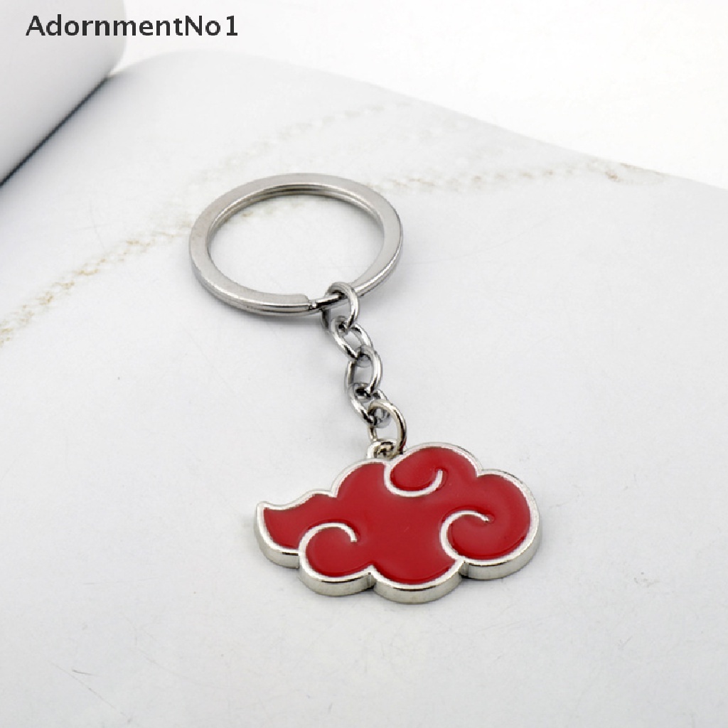 (AdornmentNo1) Kalung Rantai Dengan Liontin Bentuk Kartun Anime Jepang Akatsuki Untuk Unisex