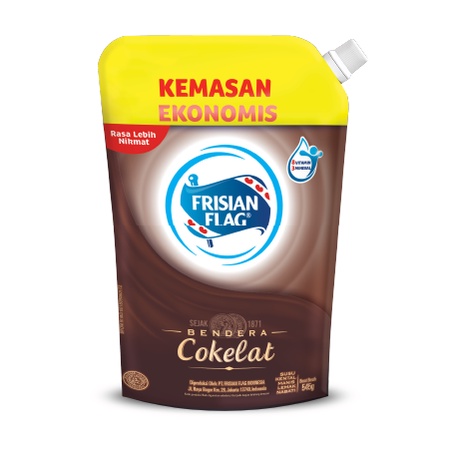 

Frisian Flag Bendera Susu Krimer Kental Manis Coklat Pouch 545gr