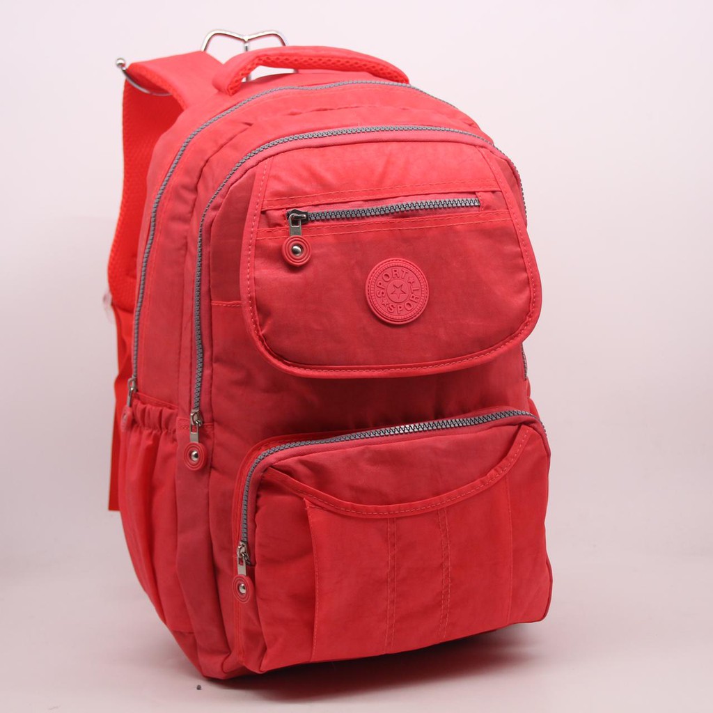 Tas Ransel / Tas Polos kode WLH-20011 / Variasi Warna / Tas Ransel Sekolah-Kuliah-Kerja