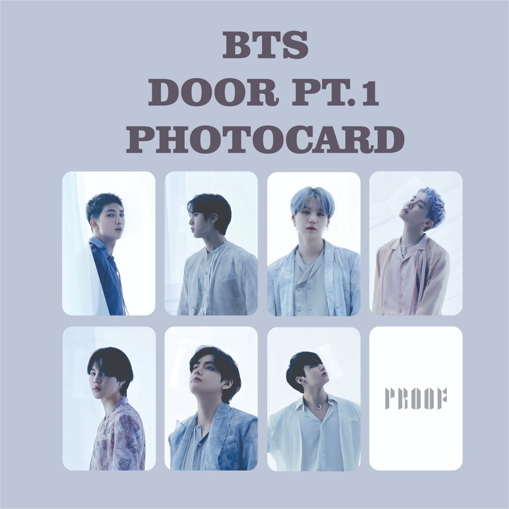 PHOTOCARD BTS PROOF DOOR ANTHOLOGY ALBUM CONCEPT