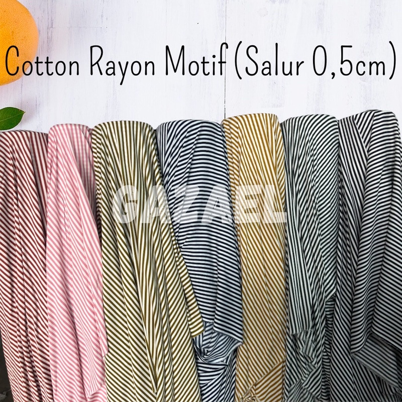 KAIN RAYON VISCOSE SALUR PREMIUM