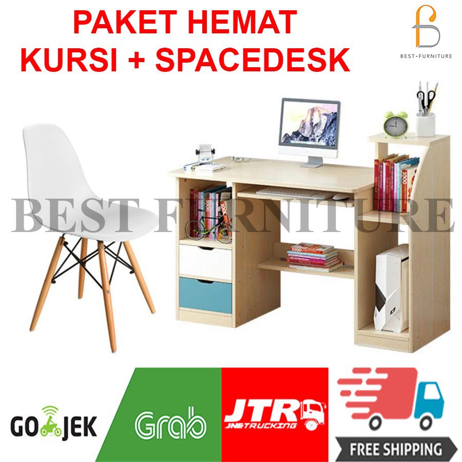 Paket Hemat WFH Gojek Only Meja dan Kursi