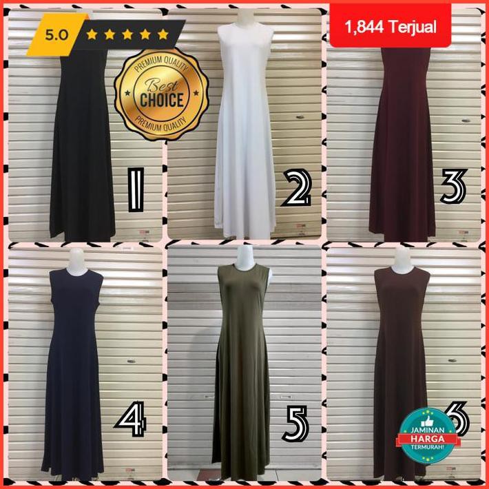 Gamis Jersey Singlet Yukensi Haji Umroh Ika Fashion Tanah Abang Murah Promo