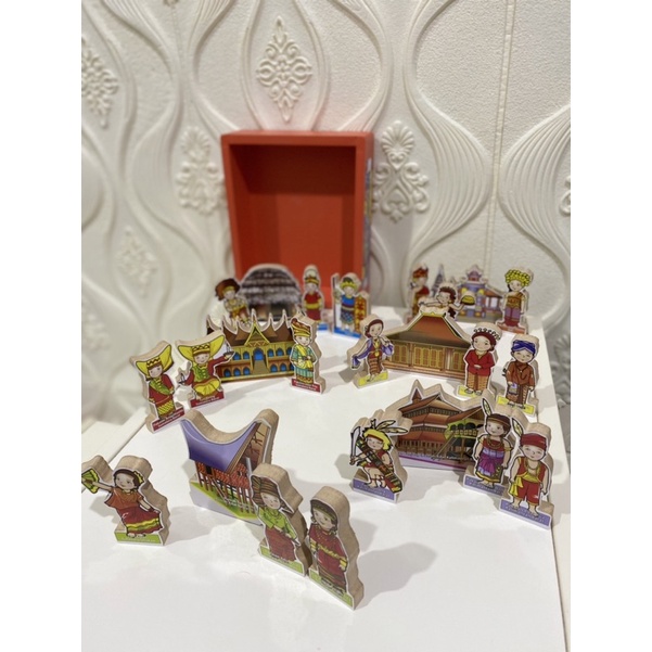 Balok kayu rumah adat