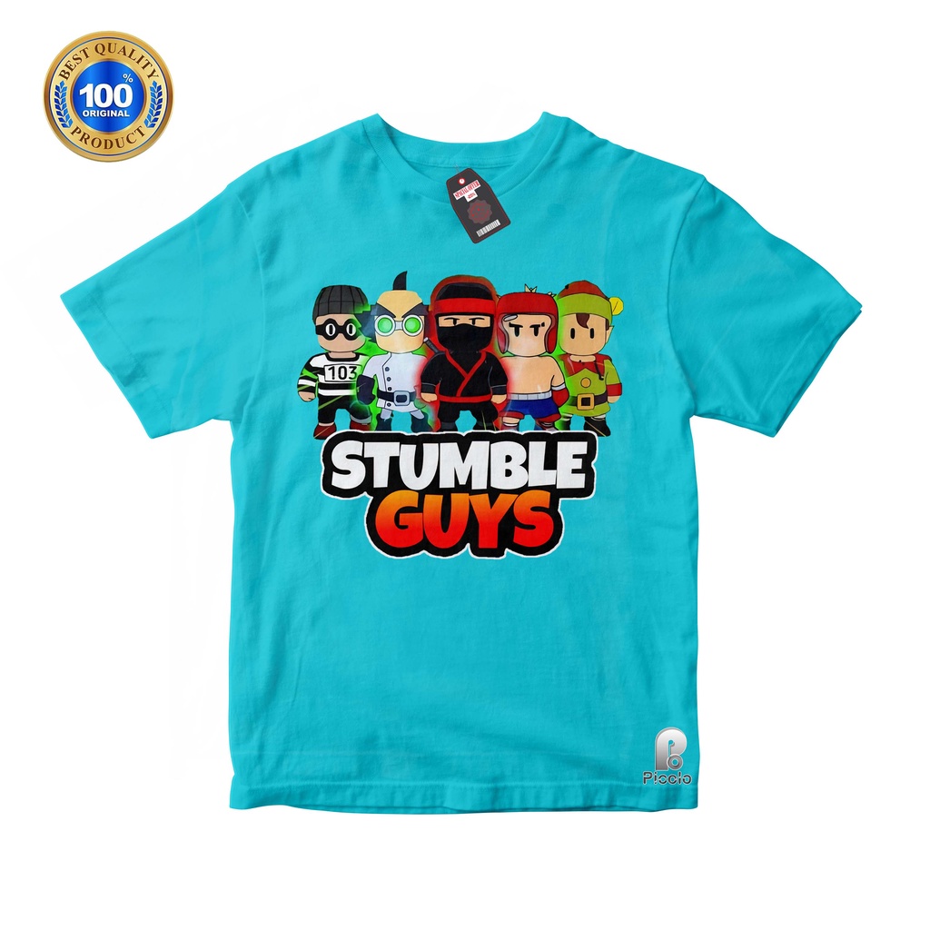 BAJU ANAK KOAS ANAK GAME STUMBLE GUYS BAHAN PREMIUM