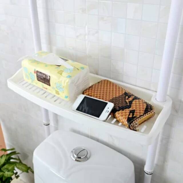 4 Layers Bathroom and Kitchen Storage Shelf AH-1859 -Small - Rak Kamar Mandi dan Dapur