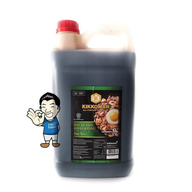 

Kikkoman Soy Sauce- Kecap Jepang Jerigen 5L