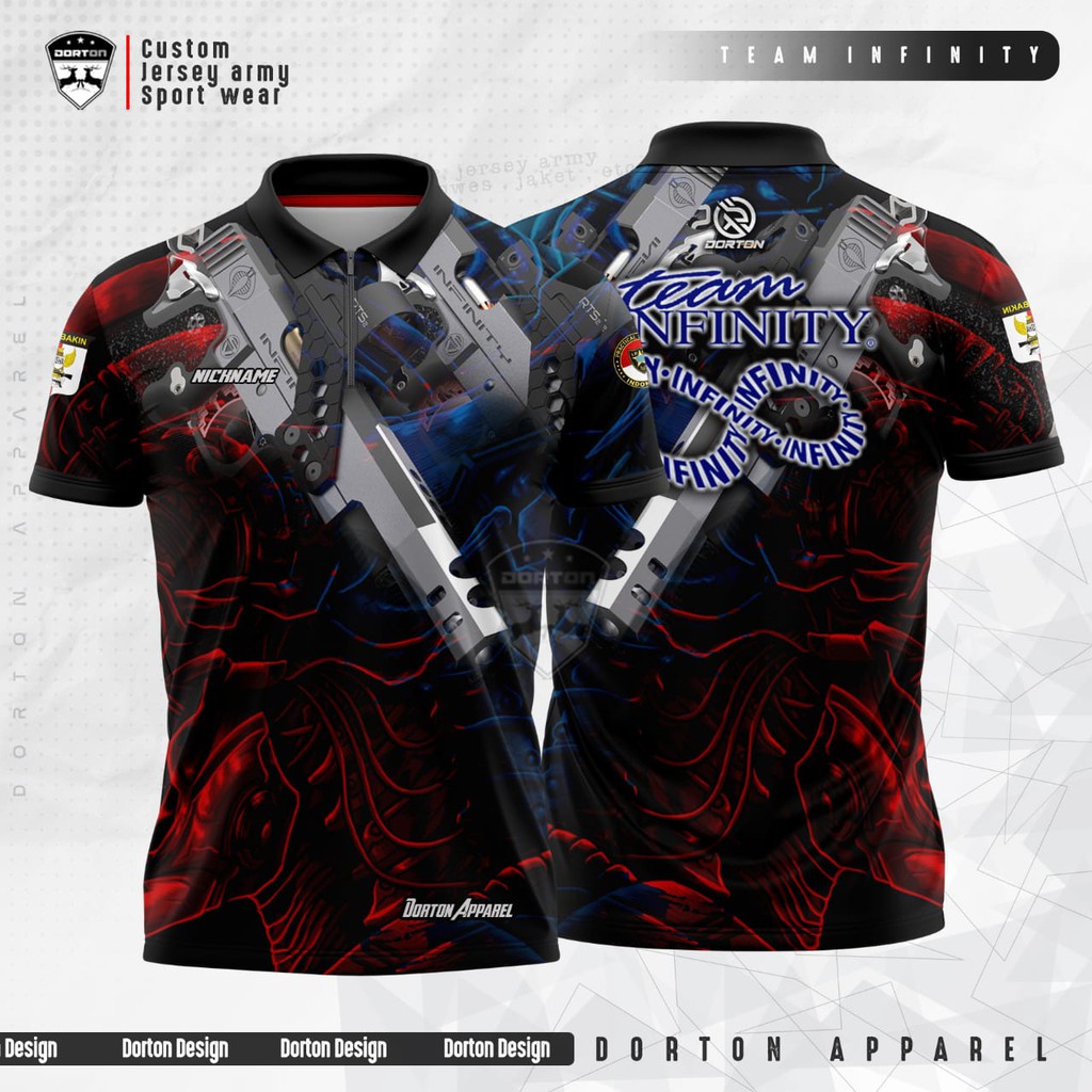 DORTON - JERSEY SHOOTER - SHOOTERS - JERSEY SHOOTING - IPCS - PERBAKIN - CLUB INFINITY - KAOS