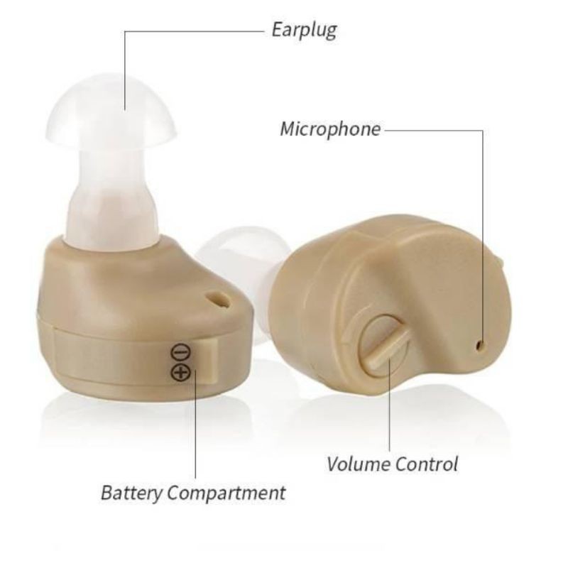 ALAT BANTU DENGAR PENDENGARAN MINI SIZE BATRE HEARING AID BTE