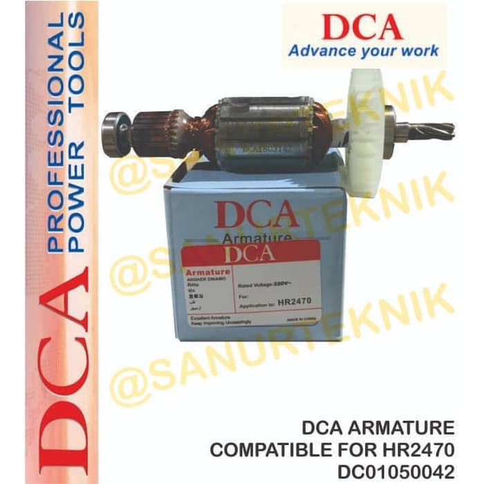 Armature DCA MAKITA HR2470/ ANGKER MAKITA HR 2470