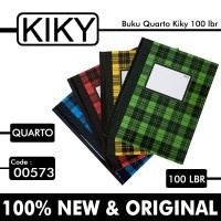 

Buku Tulis Kiky Hard Cover Kwarto / Buku Tulis Kiky Kwarto 100 Lembar
