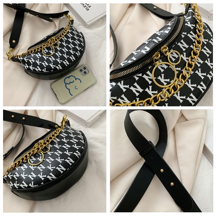 BJ15183 - BLACK/BROWN/COFFEE/WHITE - TAS IMPORT TAS WANITA FASHION IMPORT MODIS ELEGAN TERMURAH TERLARIS TERBARU BAGSTORE JAKARTA TAS BATAM ELJ5183 JT14430