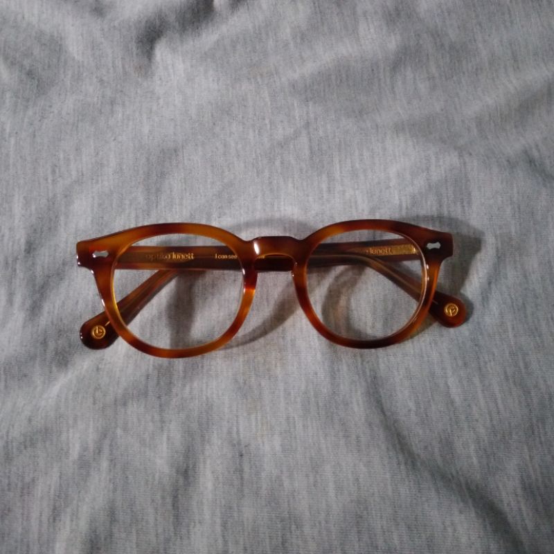 Optika Lunett Davis Tigerwood - Acetate Series