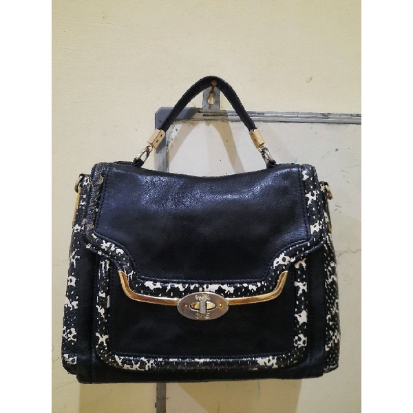 Sling Co*ch Madison Two Tone Phyton Embossed