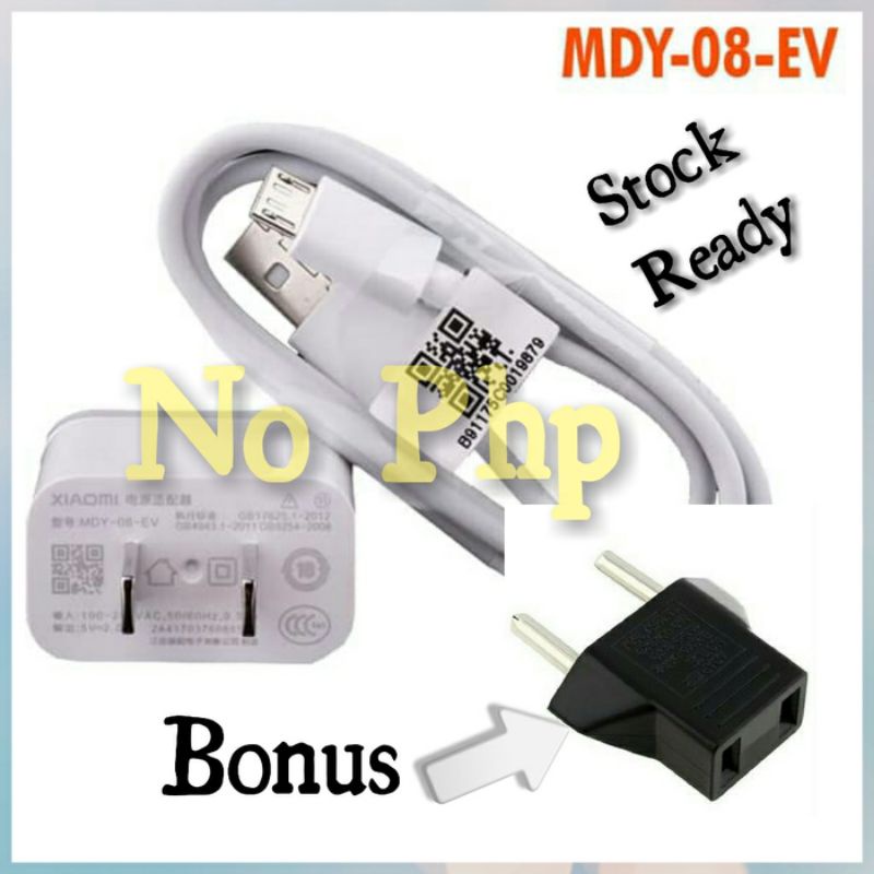 CHARGER XIOMI (2A 5V) REDMI 4X 4A 4 3 S 3PRO  (MDY-08-EV)  MICRO USB