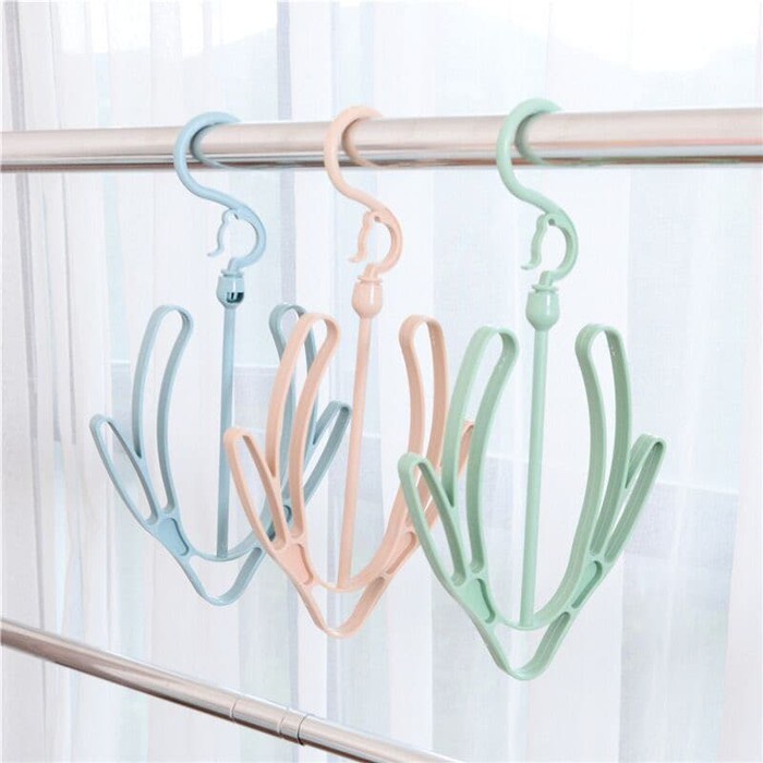 Hanger Gantungan Sepatu &amp; Sandal Penggantung Pengering Jemuran Sendal Shoes Dry Hanger Kaos Kaki Tas ART29