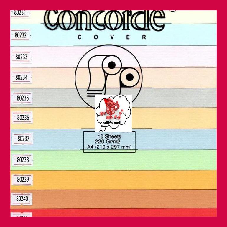 

474S0T5D Kertas Concorde 220Gr Uk A4 Mytpjd80E