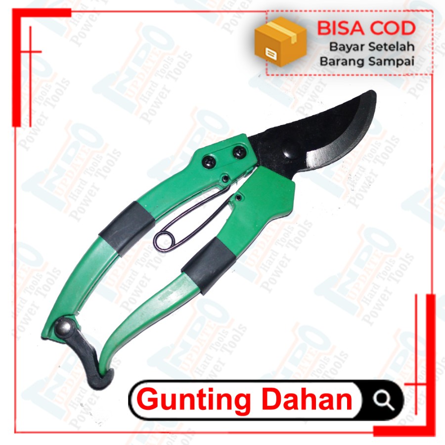 Gunting Dahan Ranting Bunga Bengkok