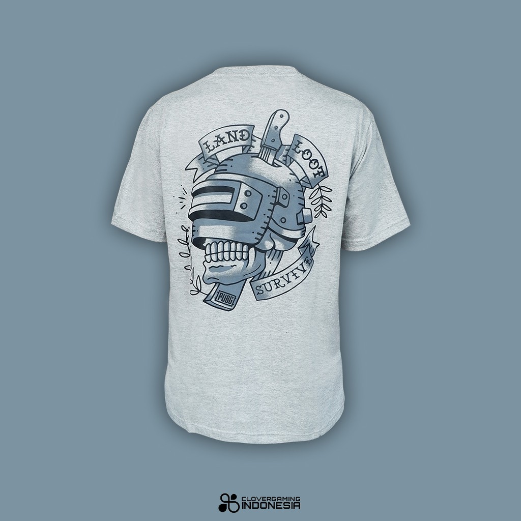 Kaos PUBG Land Loot Survive - Baju Player Battle Unknown Gaming Apparel