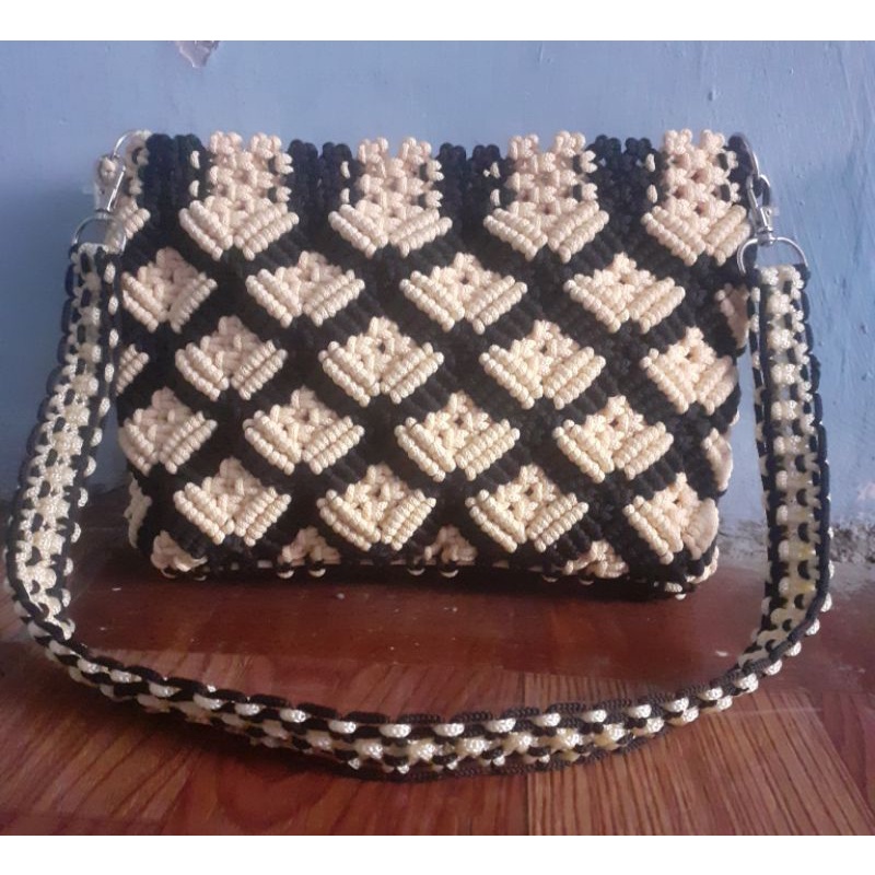 tas tali kur motif kipas