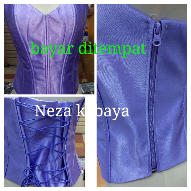 COD KAMISOL SATIN LILAC//KAMSIOL TULANG 10//BUSTIER SATIN//DALEMAN PENGANTin