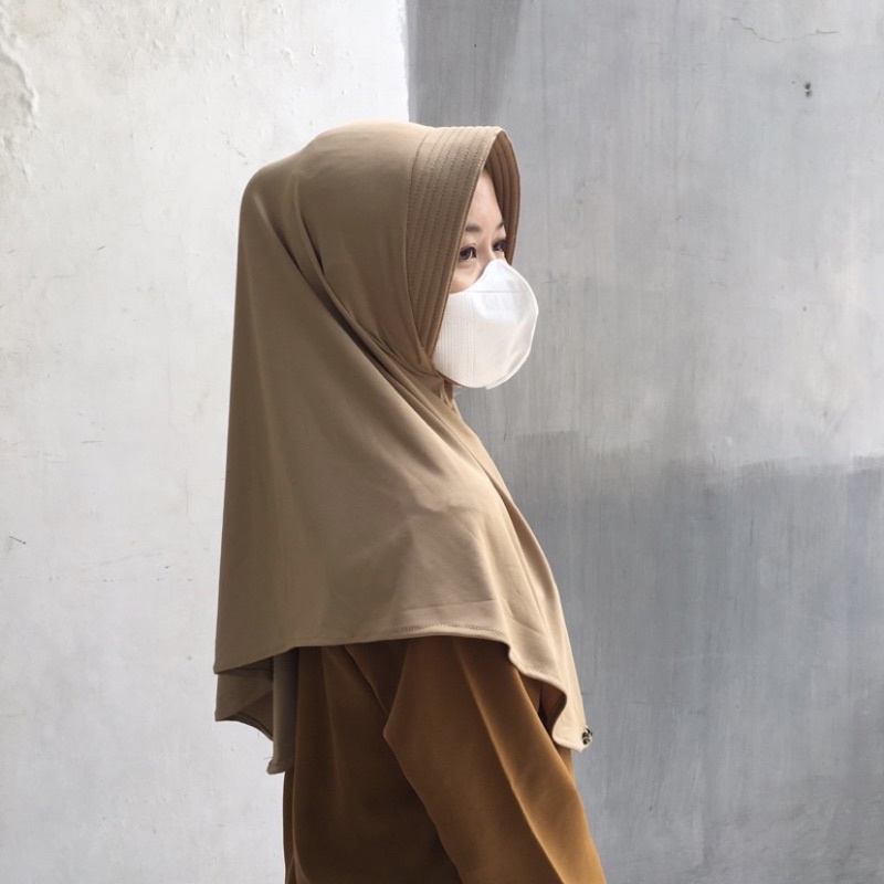 BASIC JILBAB BERGO BASIC HIJAB INSTAN JERSEY JILBAB SPORT MENUTUP DADA BERGO SPORT HIJAB SPORT PANJANG JUMBO-5