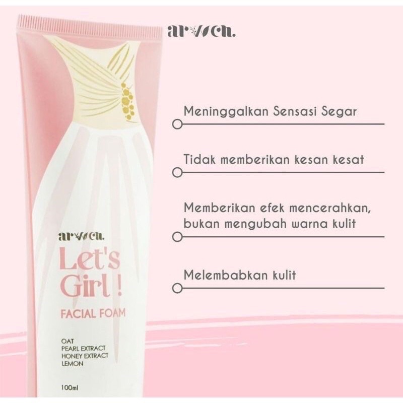 ARVVEN FACIAL FOAM LET’S GIRL &amp; LET’S BOY!