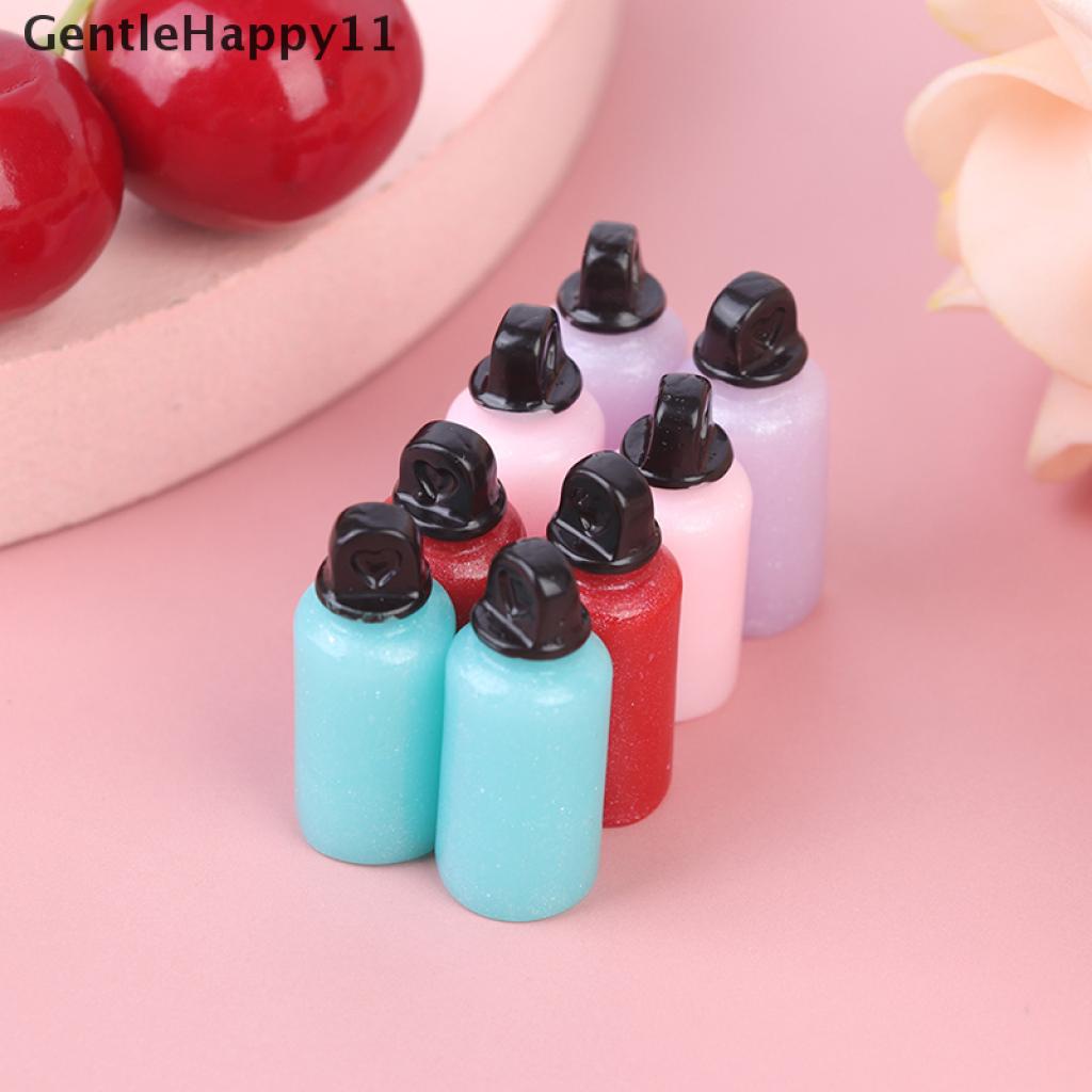 Gentlehappy 10pcs / Set Mainan Miniatur Gelas Thermos Untuk Dekorasi Rumah Boneka