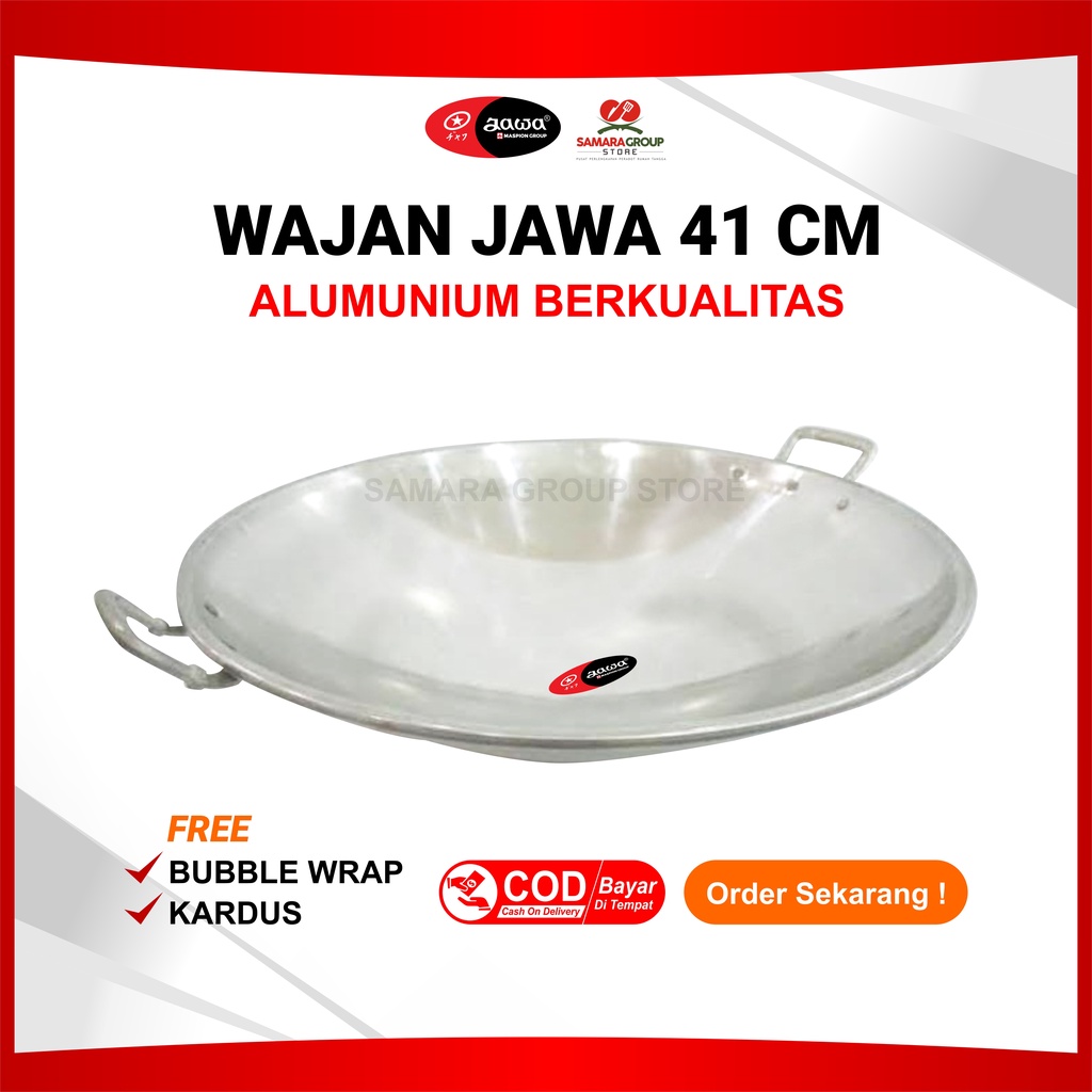 WAJAN ALUMUNIUM JAWA UK. 41 CM