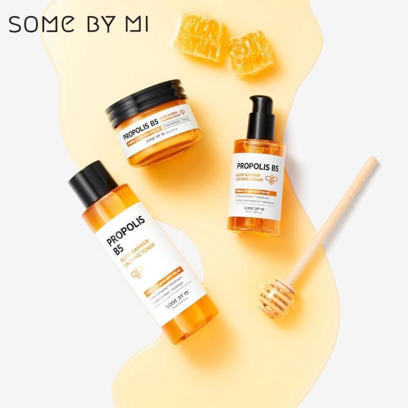 Somebymi Some By Mi Propolis B5 Glow Barrier Calming Toner Serum Cream