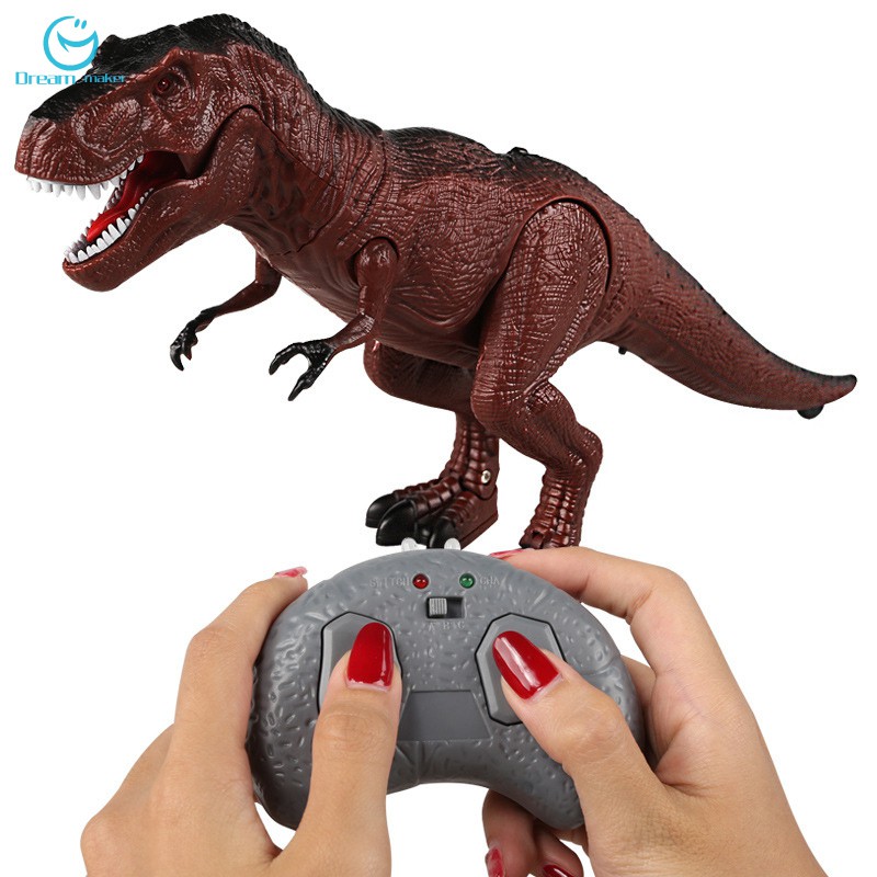  Mainan  Dinosaurus Bergerak  dengan Remote Control untuk 