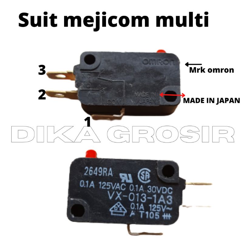 SWITCH MEJICOM MESIN CUCI SETIM DLL