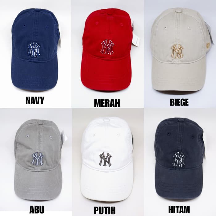Topi Pria Distrro Original Topi Baseball Cap Import Nypd Terbaru  EV603 Topi Baseball Ny/ New York