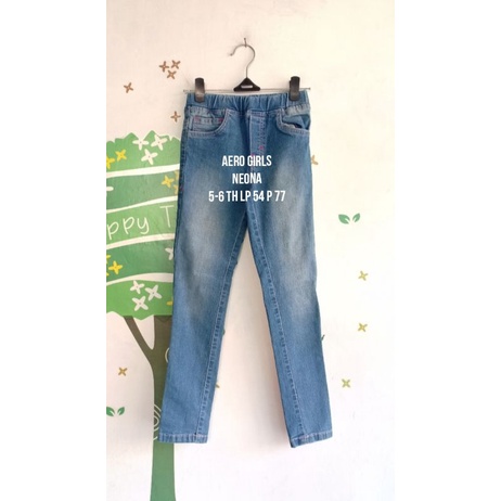 Celana Panjang Jeans Anak Aero Girls