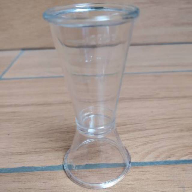 Jigger transparan jigger aklirik jigger cocktail