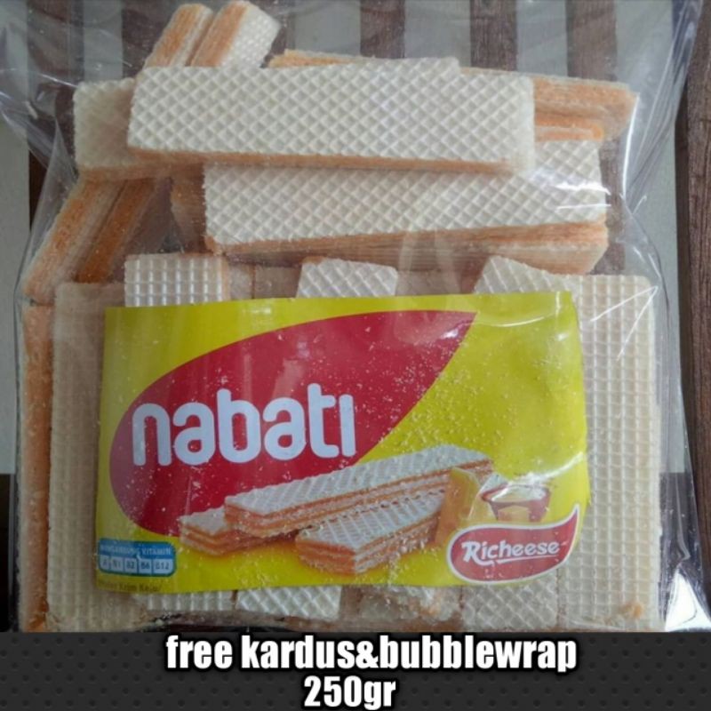 

[PROMO] WAFER NABATI 250GR /SNACK/WAFER