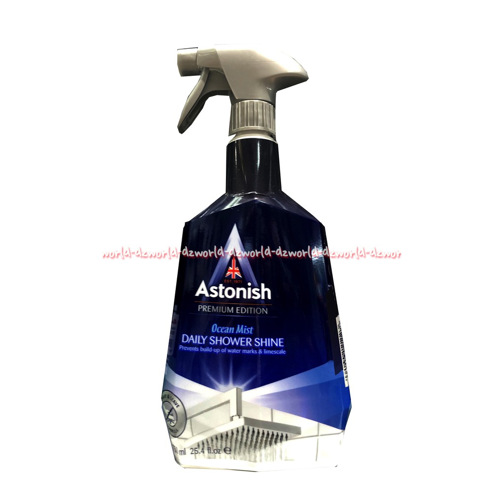 Astonish Daily Shower Shine Pembersih Kerak dan Noda pada Shower 750ml