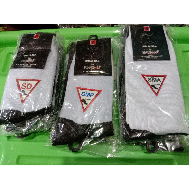 KAOS KAKI SEKOLAH/KAOS KAKI SD SMP SMA,/SERAGAM SEKOLAH