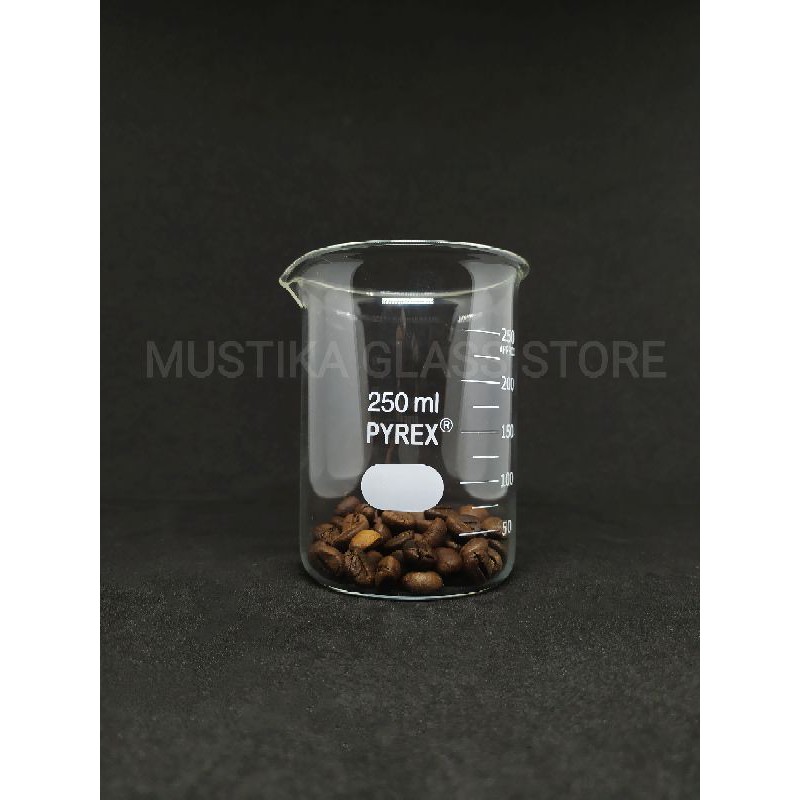 Beaker Glass - Gelas kimia 250ml - 250 ml pyrex