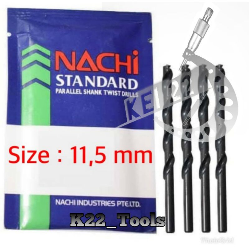 MATA BOR BESI NACHI HSS 11.5 MM / MATA BOR BESI HSS