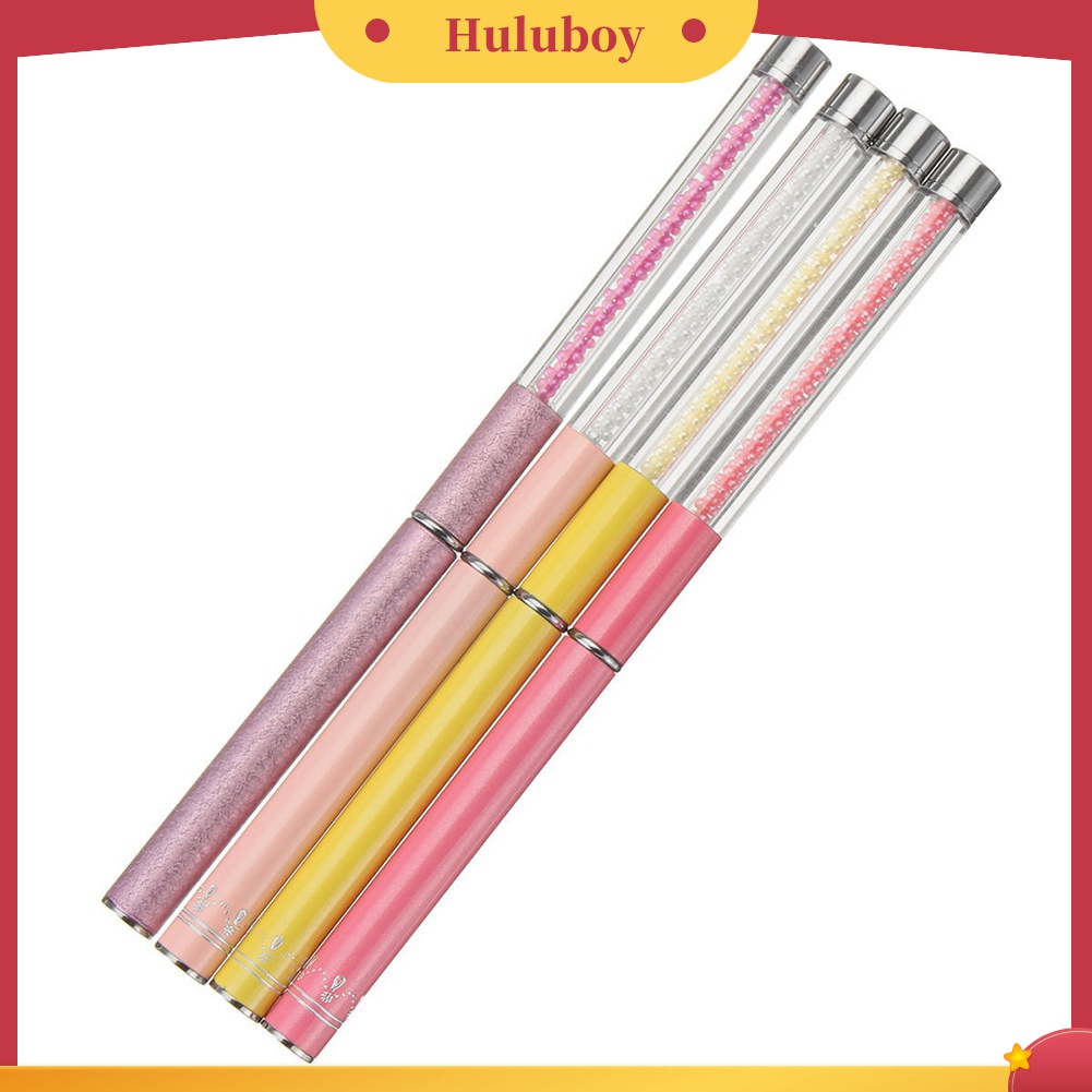 Huluboy Huluboy♡ Pen Brush Lukis Garis Kutek Gel UV Tahan Lama Untuk Nail Art Manicure