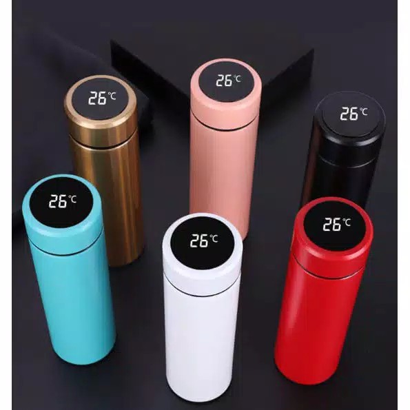 Termos botol Termos Dingin Tahan Panas Hot And Cool Digital Terbaru 1 Liter M0M1 Karakter Kaca Termu