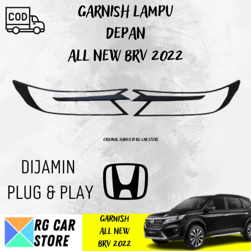 GARNISH LAMPU ALL NEW BRV 2022 JSL ORIGINAL DIJAMIN PNP BERKUALITAS