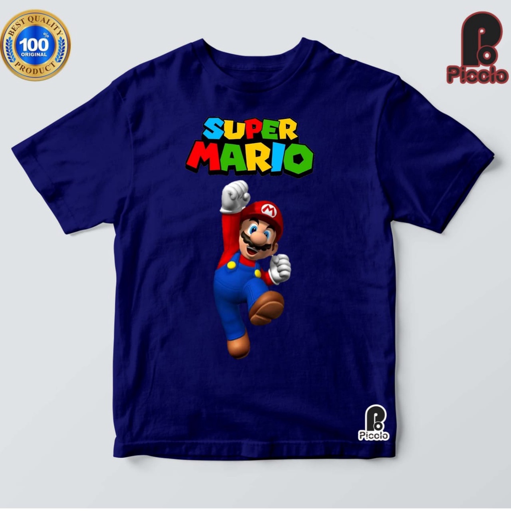 BAJU ANAK KOAS ANAK SUPER MARIO ATASAN ANAK