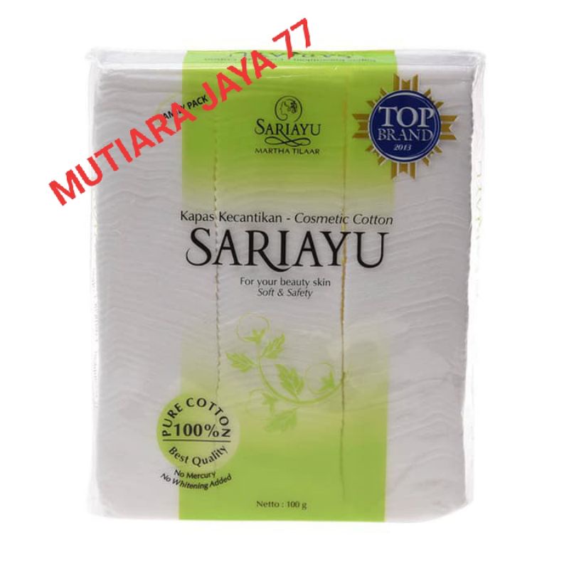 Sariayu Kapas Kecantikan SARIAYU Kapas Wajah Sariayu 35 Gram